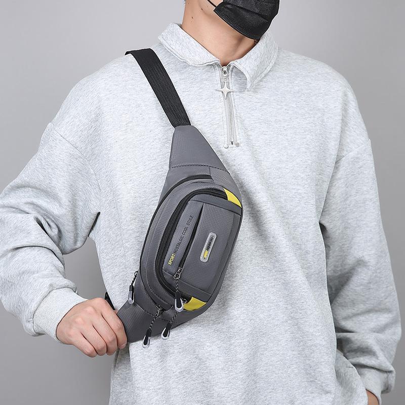 Unisex Mobile Waist Bag - Large Capacity, Water-Resistant, Durable for Work & Travel, Fashion Crossbody Pack Sports Bag