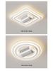 Customized Smart Leafless Ceiling Fan Light - Modern Tricolor with Voice Control for Living Room or Bedroom.