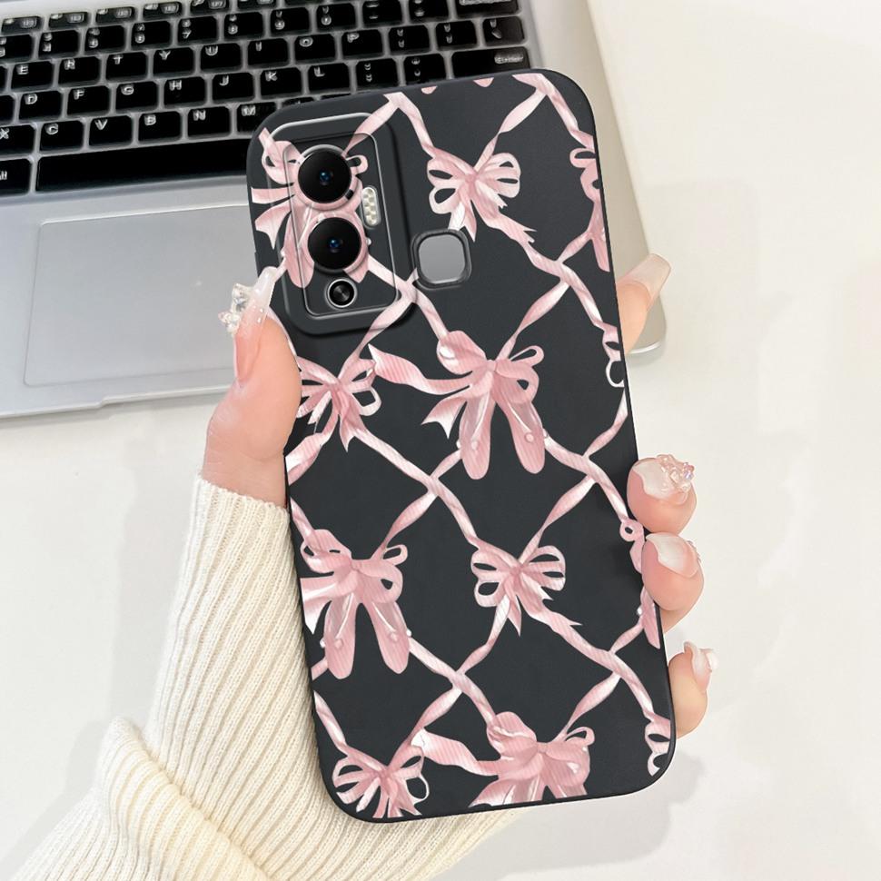 For Infinix Hot 12 Play Case Lovely Panda Painted Soft Silicone Phone Cover Case For Infinix Hot 12 Hot12 Play Fundas Capa Bags