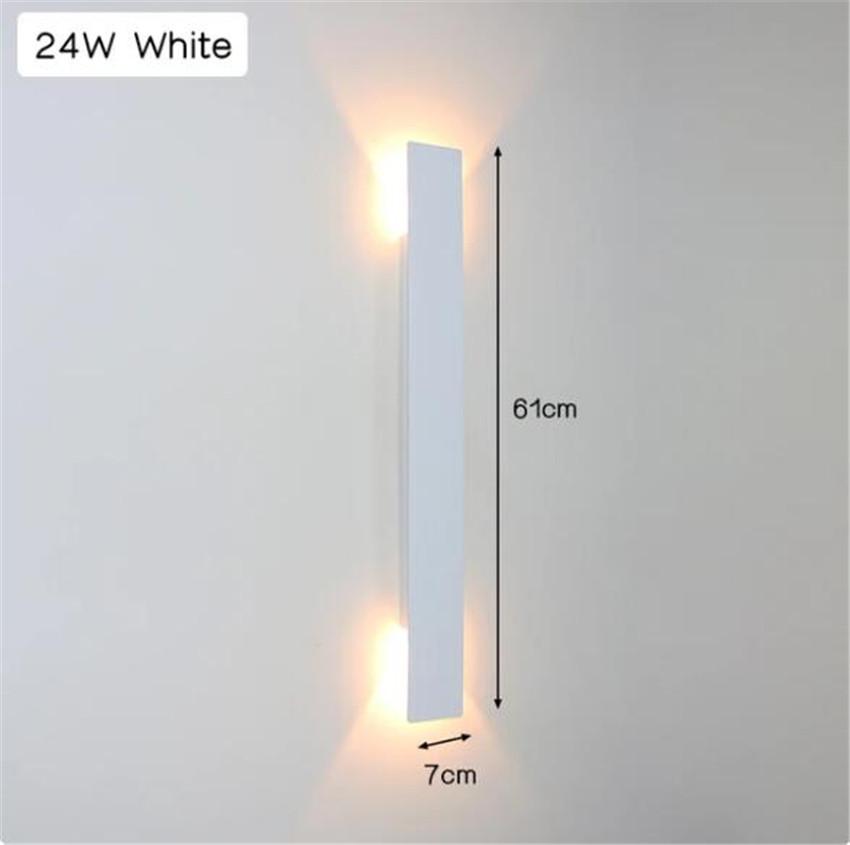 Modern LED Waterproof Outdoor Wall Lamp IP65 Aluminum up down Sconce Indoor Decorative Lighting