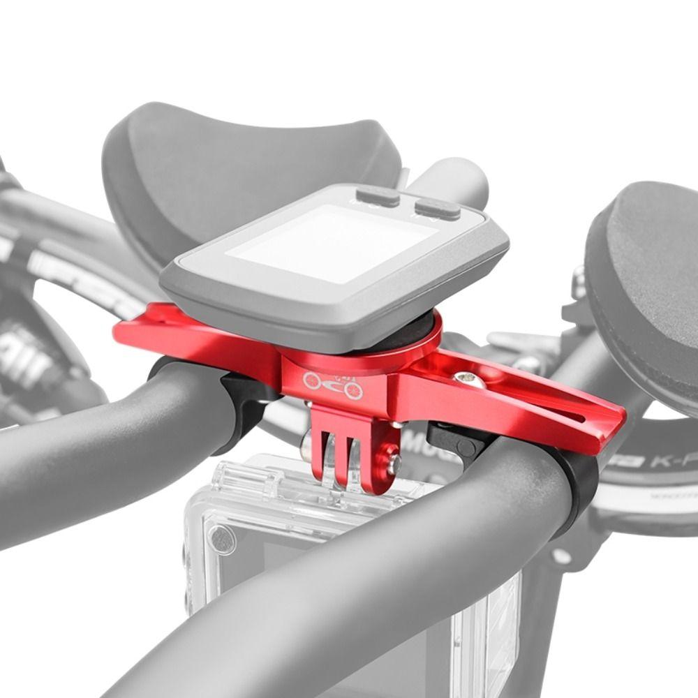 Aluminum Zinc Zinc Alloy TT Handlebar Computer Mount 22.2/25.4mm Bicycle Sports Camera Base  Cycling