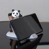 New Design Phone Stand Desk Accessories Resin Panda Figurines Home Decor Decorative Tabletop Ornaments Cute Phone Holder