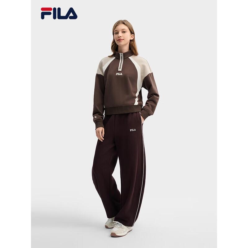 Fila Women's Colorblock Knit Pullover Sweatshirt
