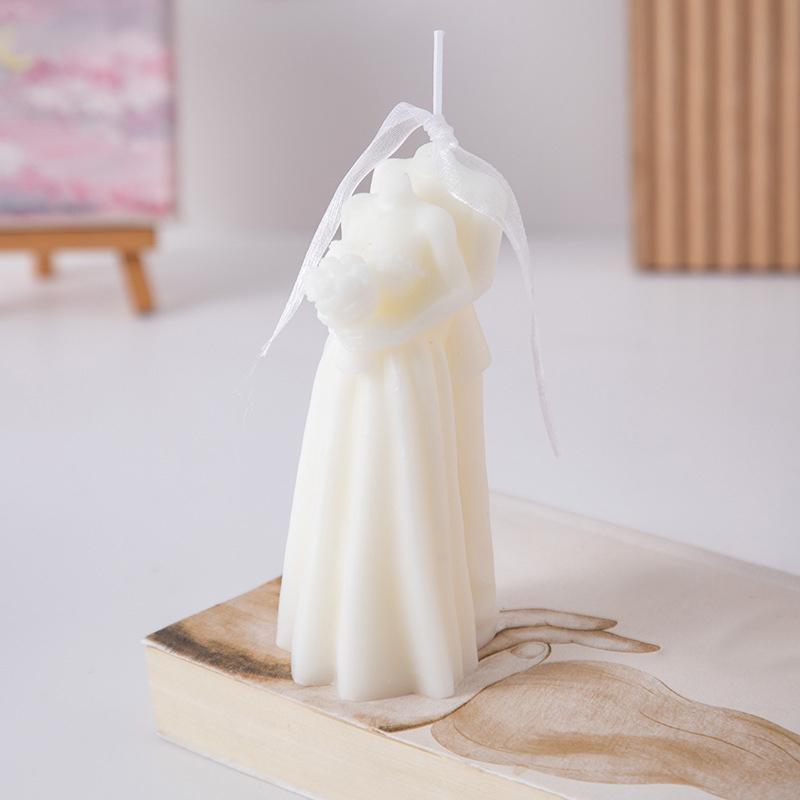 Wedding Gift Ornament Scented Candle Romance Soy Wax Candle Unique Souvenir Party Crafts Handmade Accessories