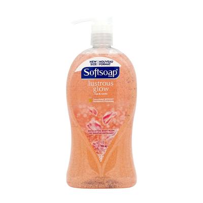 Exfoliating Body Wash Lustrous Glow Rose & Vanilla, 32 Fl Oz
