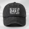 Alphabet Print Soft Top Baseball Cap | Vintage , Sweat Absorbing for Spring Summer Outdoor