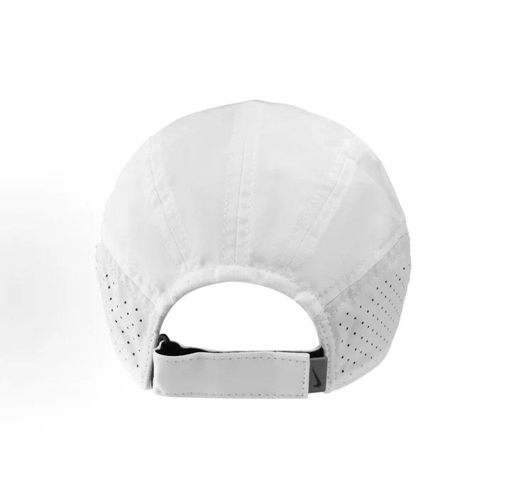 Nike Fashion Logo Embroidered Curved Brim Hat for Young Men Women, Adjustable Breathable UV Protection Headwear FB5681-100