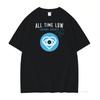 All Time Low Future Hearts Eye Heart Graphic Black T-shirt