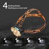 Rechargeable 5 LED Headlight Ultra Bright Powerful Waterproof Head Flashlight Head Torch for Outdoor Camping Running Lighting