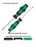 Wera Non-Slip Phillips 350 & Slotted 335 Screwdriver Set - High Hardness, Imported Tool.