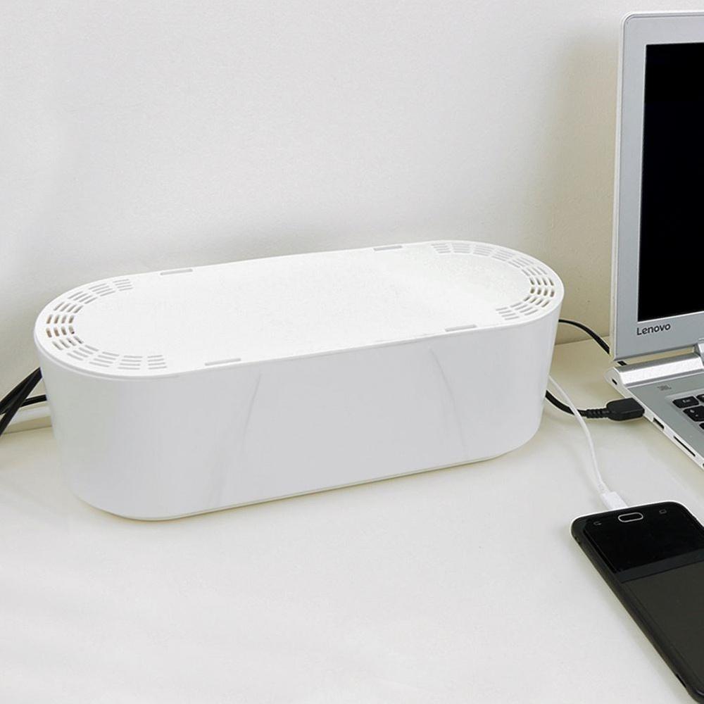 White cable container