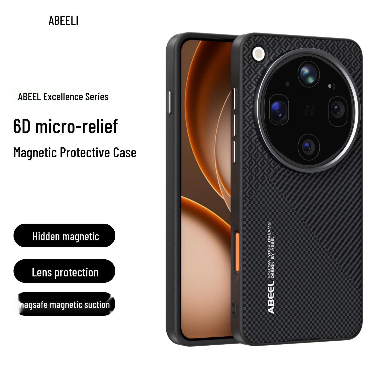 

Compatible with Oppo Find X9 Ultra/X9 Pro: Magnetic Soft Full-Wrap Anti-Drop Protective Phone Case Find X9