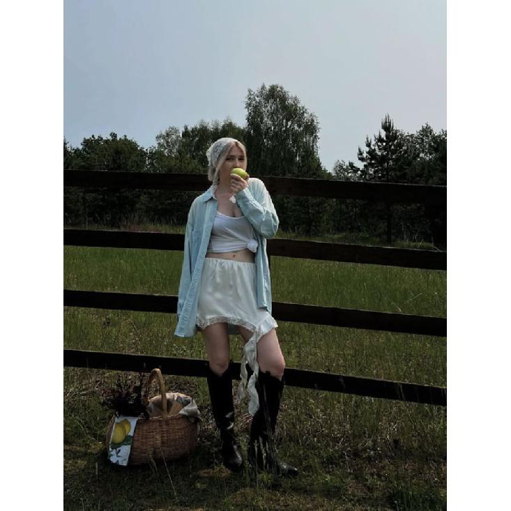 Fustă Albă Nouă din Dantelă Dantelă Florală High Street Fustă Midi Asimetrică Talie Înaltă Elegantă Fustă Mini de Damă Îmbrăcăminte Femei