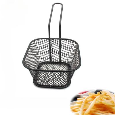 1 Stück Edelstahl Pommeskorb Netz Küchen Frittierwerkzeuge Sieb Mini Chips Fritteuse Kochen Frittierkorb Sieb