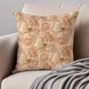 Christmas Gingerbread Man Fun Holiday Cushion Cover Pillowcase Antidustmite Invisible Zipper Short Plush Sofa Cushion