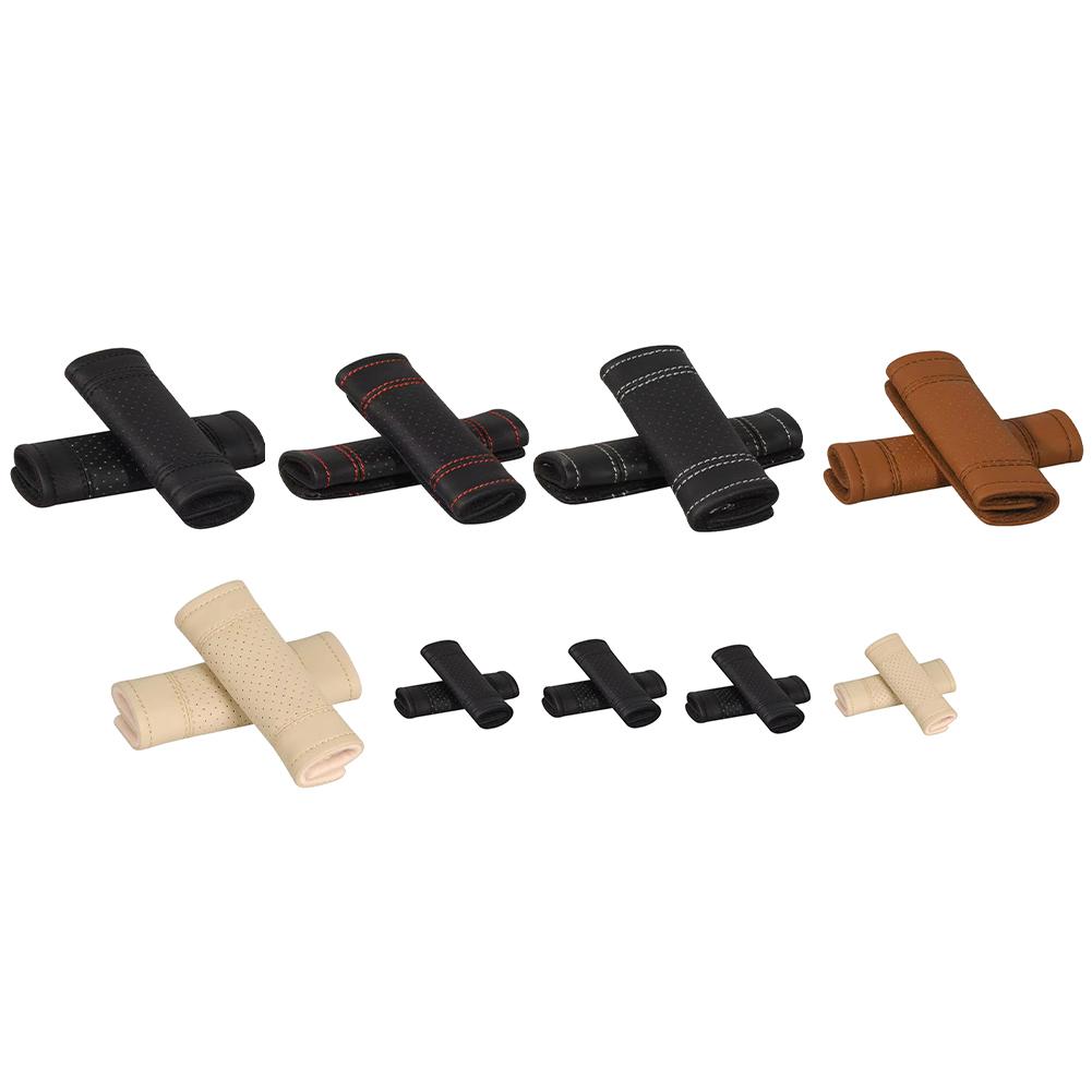 

Универсальный автомобильный чехол на крышу автомобиля, 2/4 шт., дышащий нескользящий чехол из искусственной кожи, подлокотник на крышу, дверная ручка, защитный чехол, авто интерьер