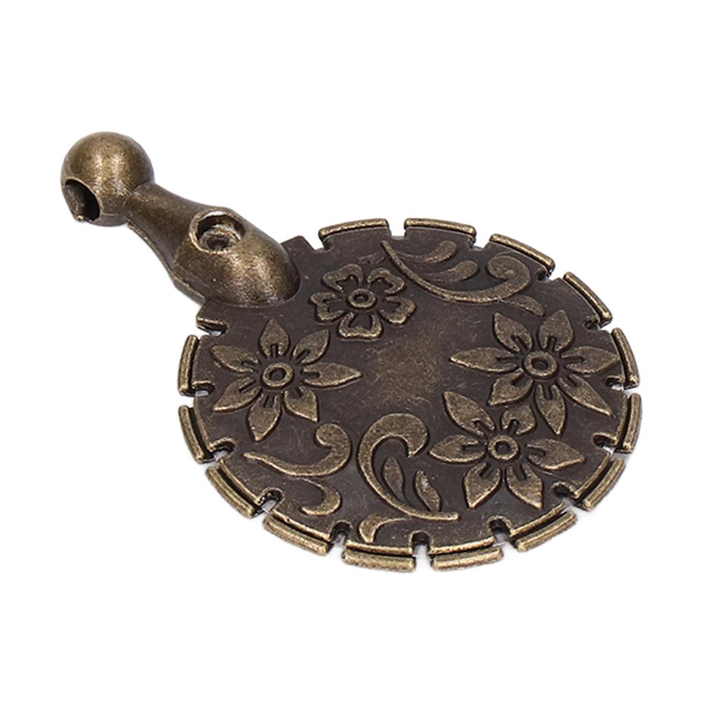 2Pcs Yarn Cutter Pendant Metal Vintage Style Quick Cutting Safe Durable Portable Thread Cutter for