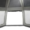 Pool Tent with Removable Canopy and Mesh Walls Gray 510 x 510 cm
