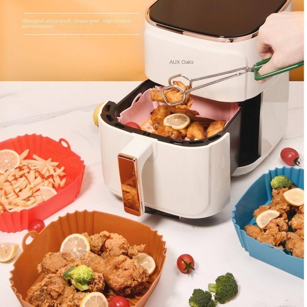 Non-stick Square Silicone Pot Mould Liners Silicone Mold High Quality Oven Baking Tray  Cooking