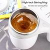 Rechargeable Electric Automatic Stirring Magnetic Mug 380ml Stainless Steel Mixer Coffee Milk Mixing Cup Perfect For Home Office