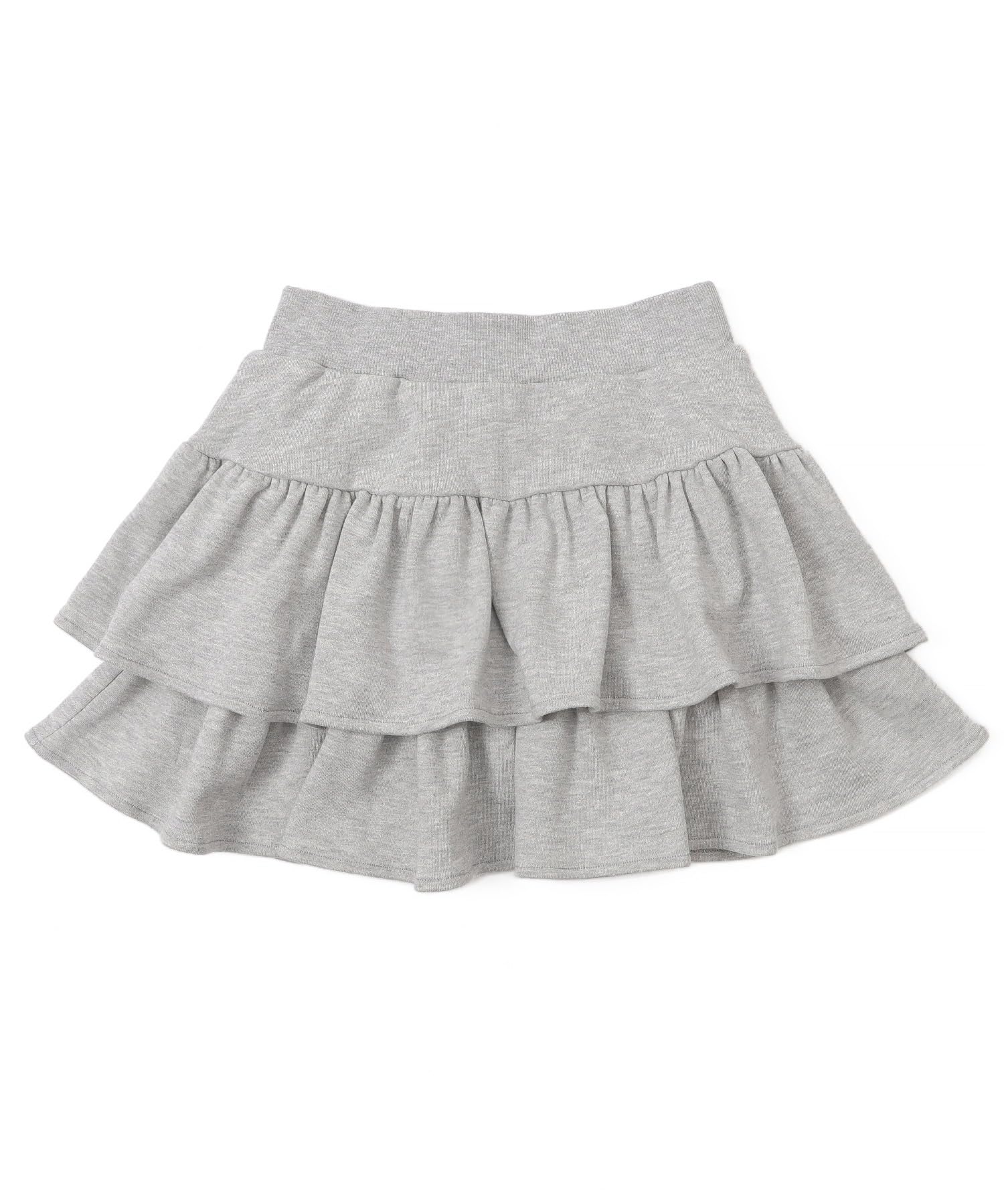 

WEGO Sweatshirt with Girly Casual Size Heather Gray Women s Ruffles, Skirt, Pants, Spring/Summer Outfit, Gift, Spring/Summer/Autumn, F,