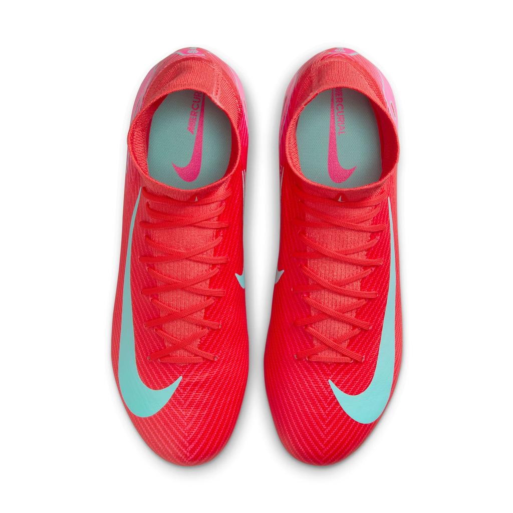 New Nike Mercurial Superfly 10 Pro Fg Ember Glow Aurora Green HF9433-800