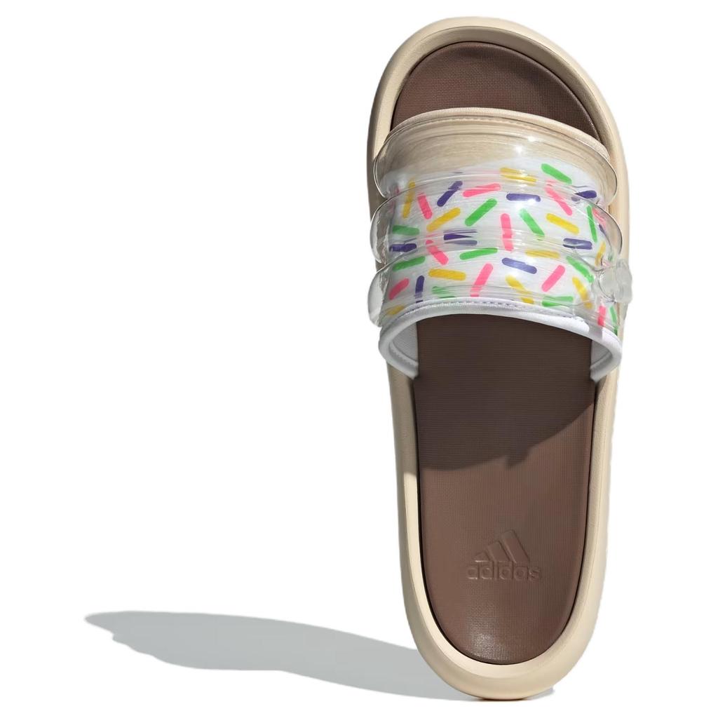 Adidas Zplaash Slide Sprinkles Unisex Sneakers Tan Crystal-Sand Preloved-Brown IE5767