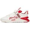 Coca-Cola Samarbeid Livsstilsserie Uhemmede Casual Løpesko Herre Sneakers Hvit Rød 912038830-8