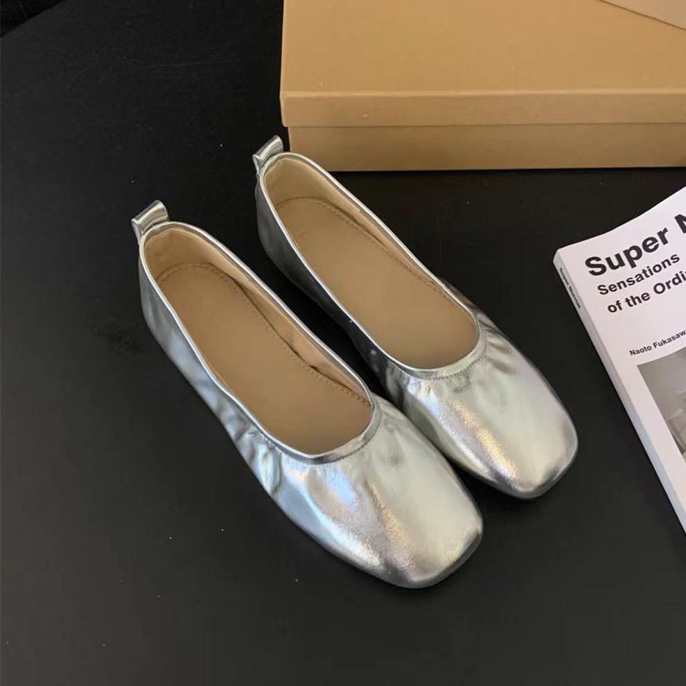 Fashion Bailamos Grandma Shoes Fashion Women's Ballet Shoes Footwear Casual Sneaker Round Toe Comfortable Mary Jane Shoes Mujer