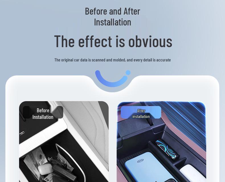 Nio Firefly25 Armrest Center Console Storage and Decorative Accessories