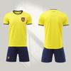 Ecuador Hjemme Fotballtrøye Sett - Herre, Tenårings & Barne Kortermet T-skjorte og Shorts