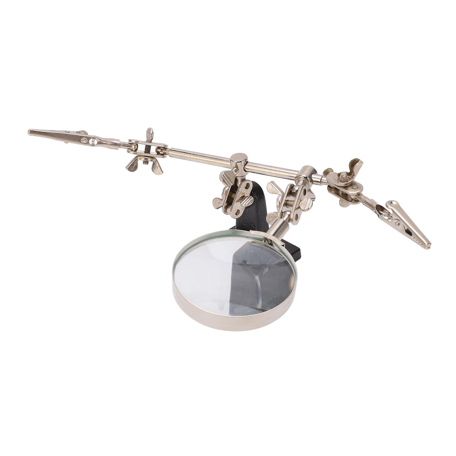 

3-кратне паяльне збільшувальне скло, фіксована рамка, гнучка настільна кліпса, збільшувальне скло для обслуговування