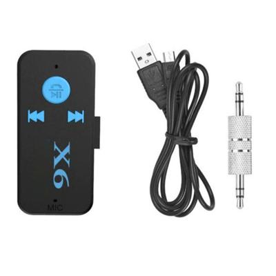 AUX Auto Bluetooth Empfänger 3,5mm Kabelloser Bluetooth 5.0 Adapter Tragbarer Audio Konverter Stereo Freisprecheinrichtung TF-Karten Wiedergabe Neu