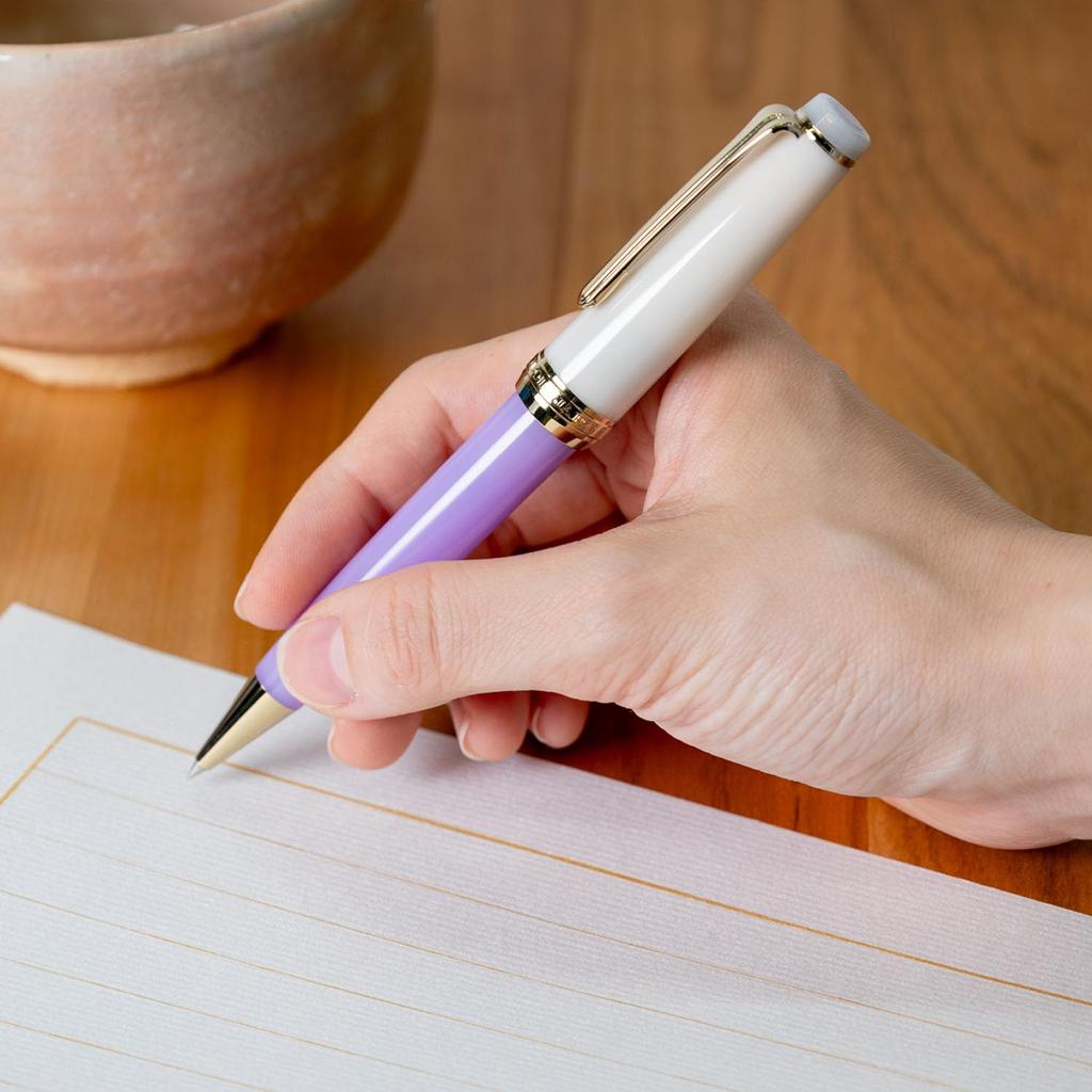 Sailor Fountain Pen Time Around the Slim Ballpoint Tea Ceremony Nerikiri "Tea World" Pen, Design, Oil-Based Ink, 0.5mm, 16-1023-150