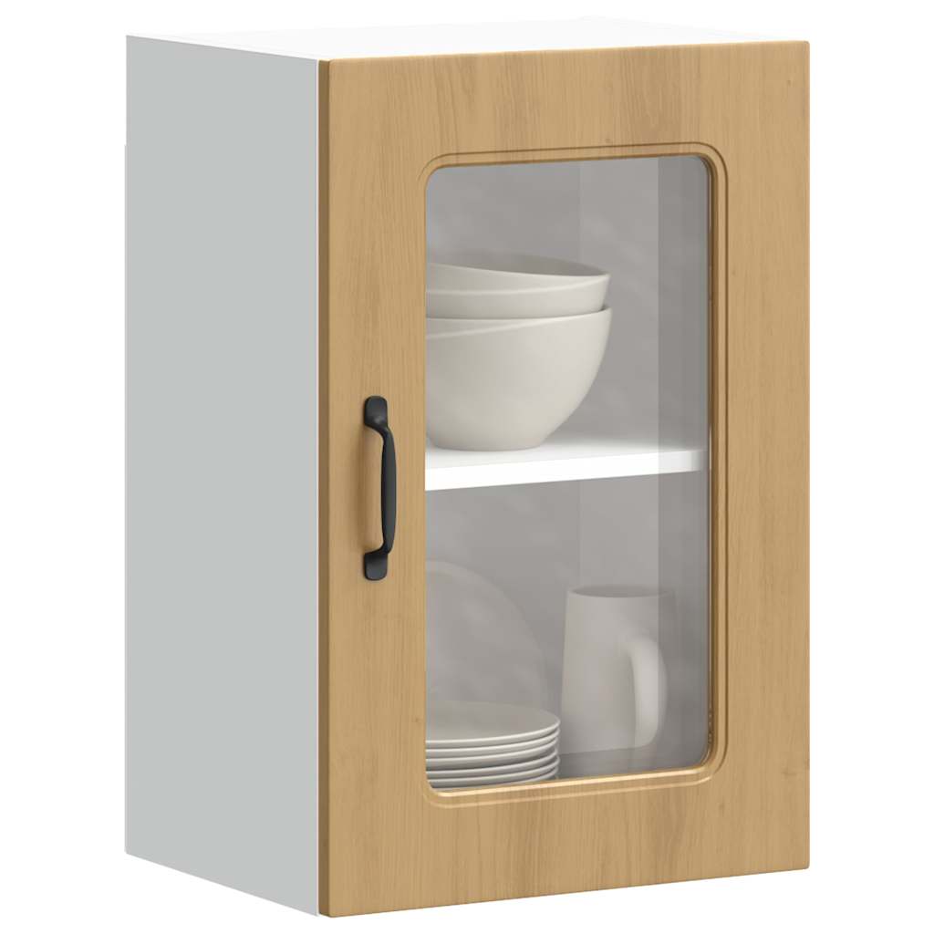 Vidaxl Kitchen Wall Cabinet with Doors, Kalmar, Artisan Oak