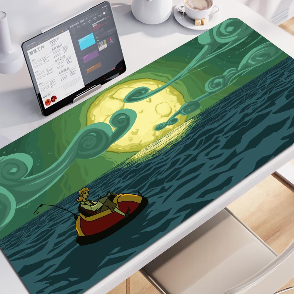 Gaming Mouse Pad Monkey Island Xxl Keyboard Gamer Cabinet Mat Mats Accessories Anime Pc Cabinets Mause Computer Desks Games Desk