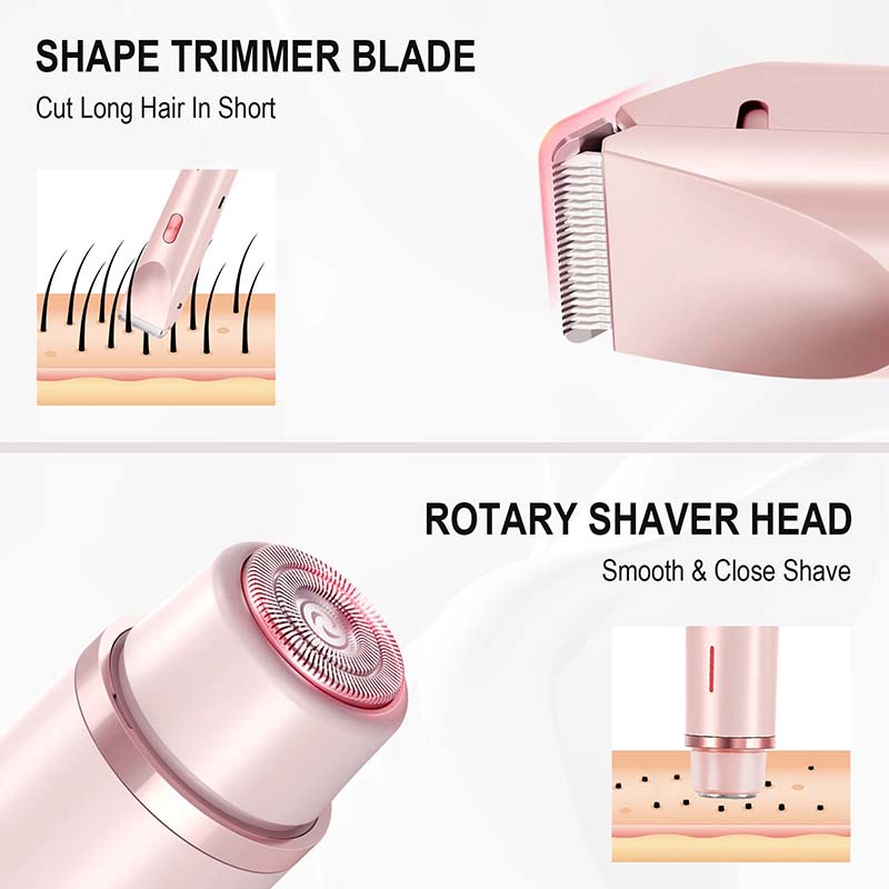 Xiaomi Multifunctional IPX7 Waterproof Mini Electric Hair Trimmer Portable Bikini Shaver Epilator for Women Body Grooming