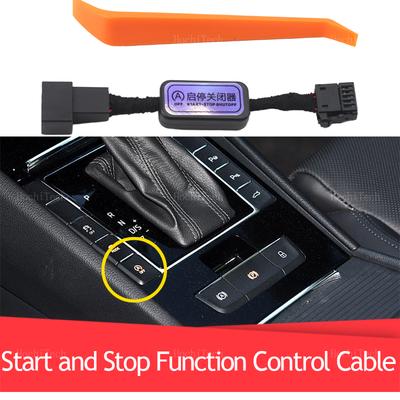 Start-Stopp-Motor System Gerät AUS-Taste Steuerung Sensor Stecker Stopp Abbrechen Memory Modus Kabel Für Skoda Superb B8 3V 2016-2023