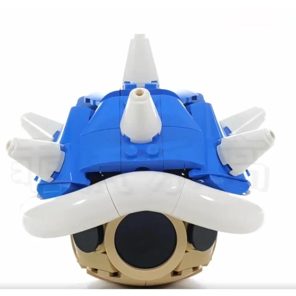 2025 new MOC Game Anime Figures 40787 Kart Spiny Shell Turtle Model Sets Creative  Kid Toys Christmas Gift no box