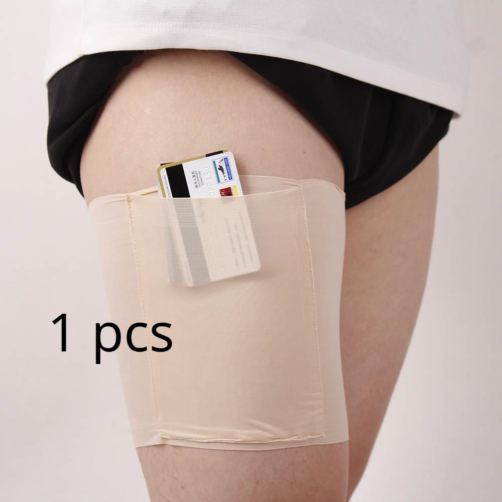 Summer Thigh Anti Chafing Bands with Pocket Elastic Non Slip Women Sexy Lace Anti Friction Strip Fashion Leg Warmers Gifts