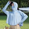 Sunscreen clothes women's summer new vinyl brim outdoor UV protection ice silk blouse cycling thin sunscreen clothes