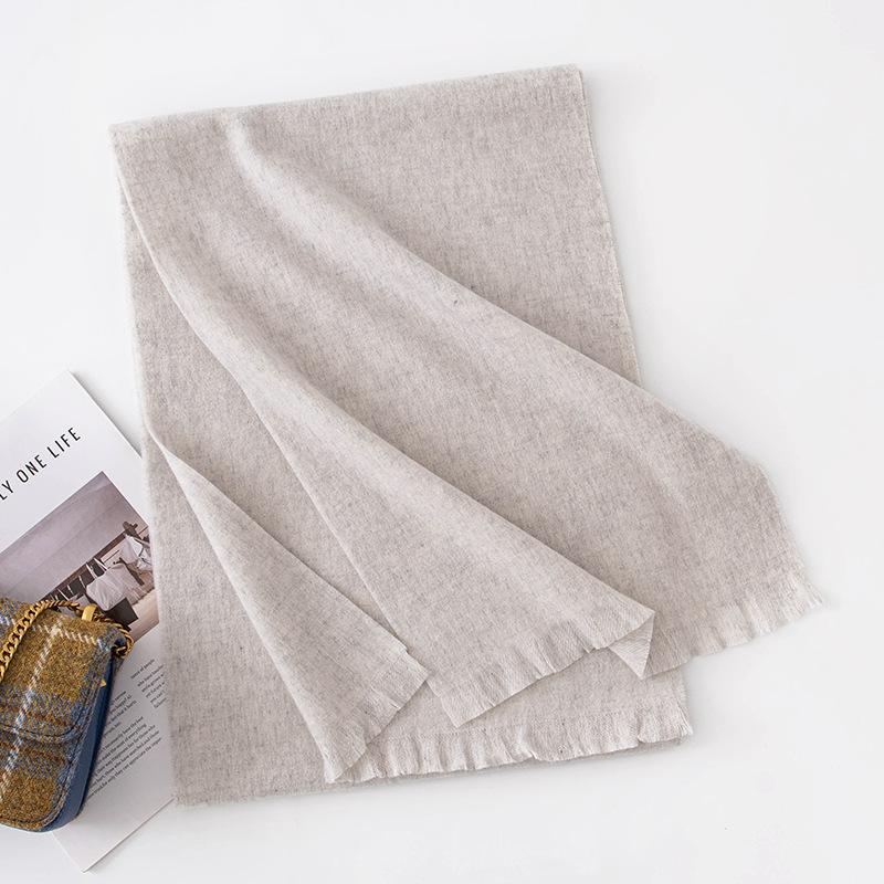 New Cashmere Scarf for Women High End Autumn and Winter  Versatile Warm Shawl  Couple Neck Scarf  Birthday Gift