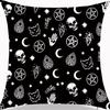 Tarot Printed Line Pillow Cover Moon Star Home Bedroom Sofa Pillow Cushion Cover