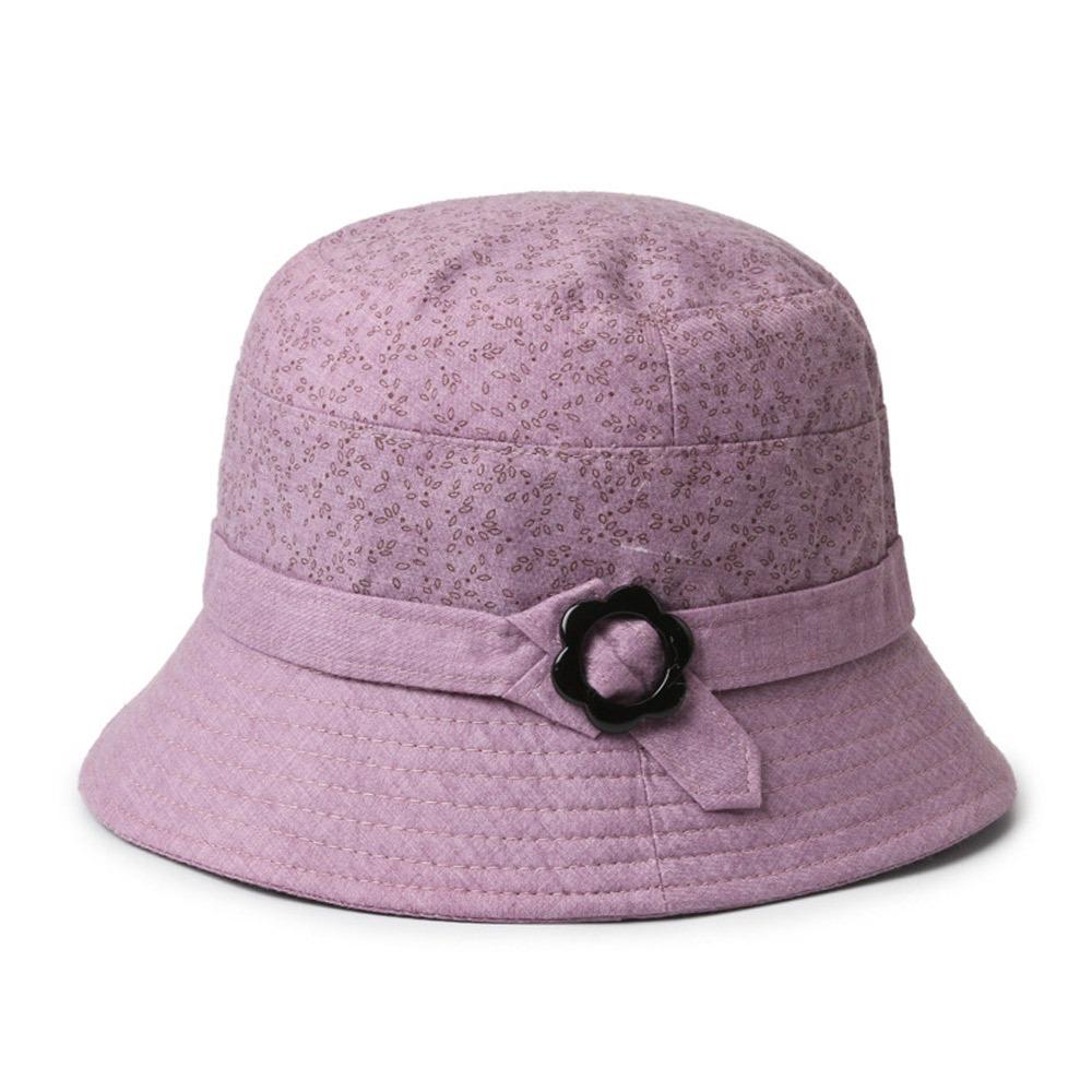 Lightweight Mom Bucket Caps Wide Brim Sun Protection Cap Spring Summer Women Sun Hat  Outdoor