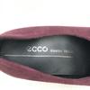 Ecco DANISH DESIGN Wildleder Stiefeletten High Heel Pumps Größe 35 22.0-22.5 Lila Rot(GEBRAUCHT)