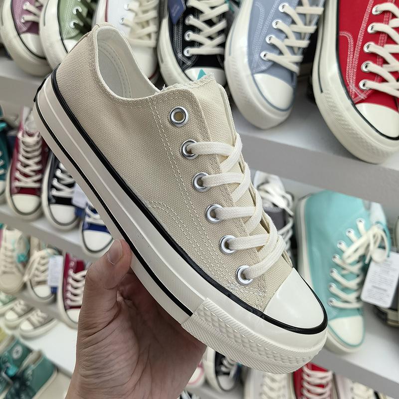 Summer Classic Low-top Retro Canvas Shoes Female Korean Version Harajuku Street Shooting Tide Student