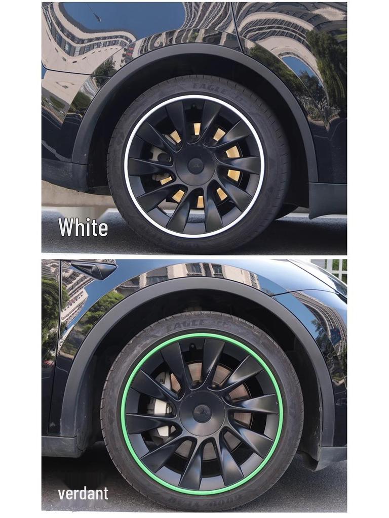 20-inch Wheel Hub Protector for Tesla Model Y - Anti-Scratch Exterior Accessory