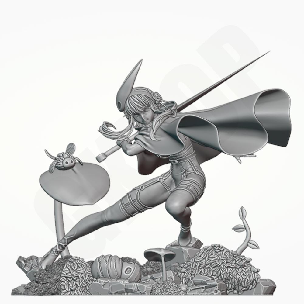 

NSFW Pretty Warrior Hornet Resin Model Figure Toy Craft Unassembled Miniature Reduction Statue Unpainted Kits 75mm