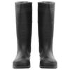 Vidaxl Kalosze, Czarne, Rozmiar 46, Pvc