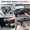 Universal Car Motor Diagnostic Tool, Scanner and BatteryTester, Check Engine Light, Evap Test, Cranking &Charging System Test